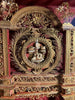 18th-century reliquary in the style of an altarpiece with 21 relics