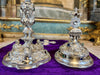Silver ciborium, cathedral model