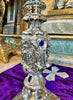 Silver ciborium, cathedral model