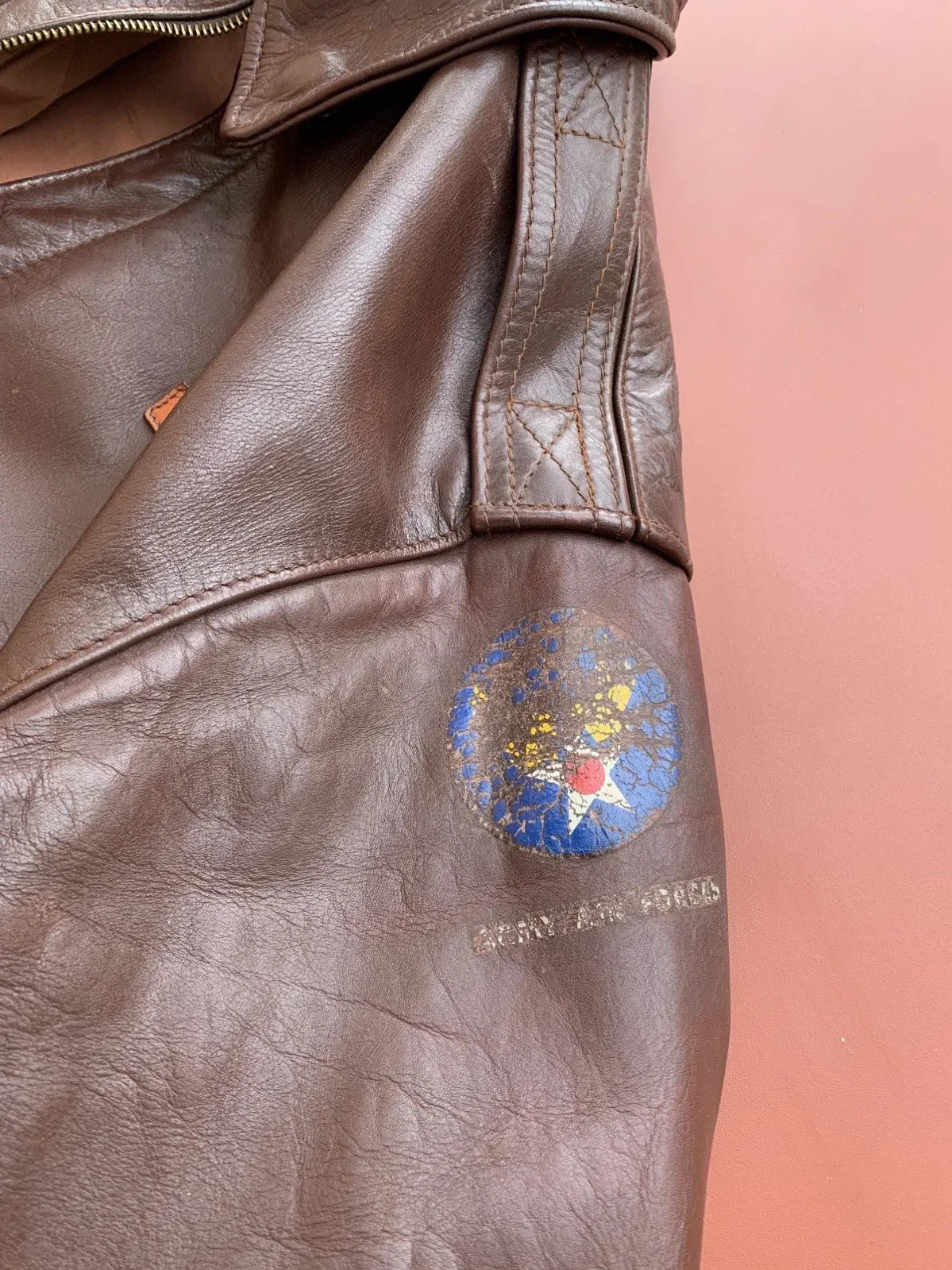 Vintage US A-2 flight jacket