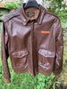 Vintage US A-2 flight jacket