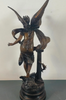 Vintage spelter statue