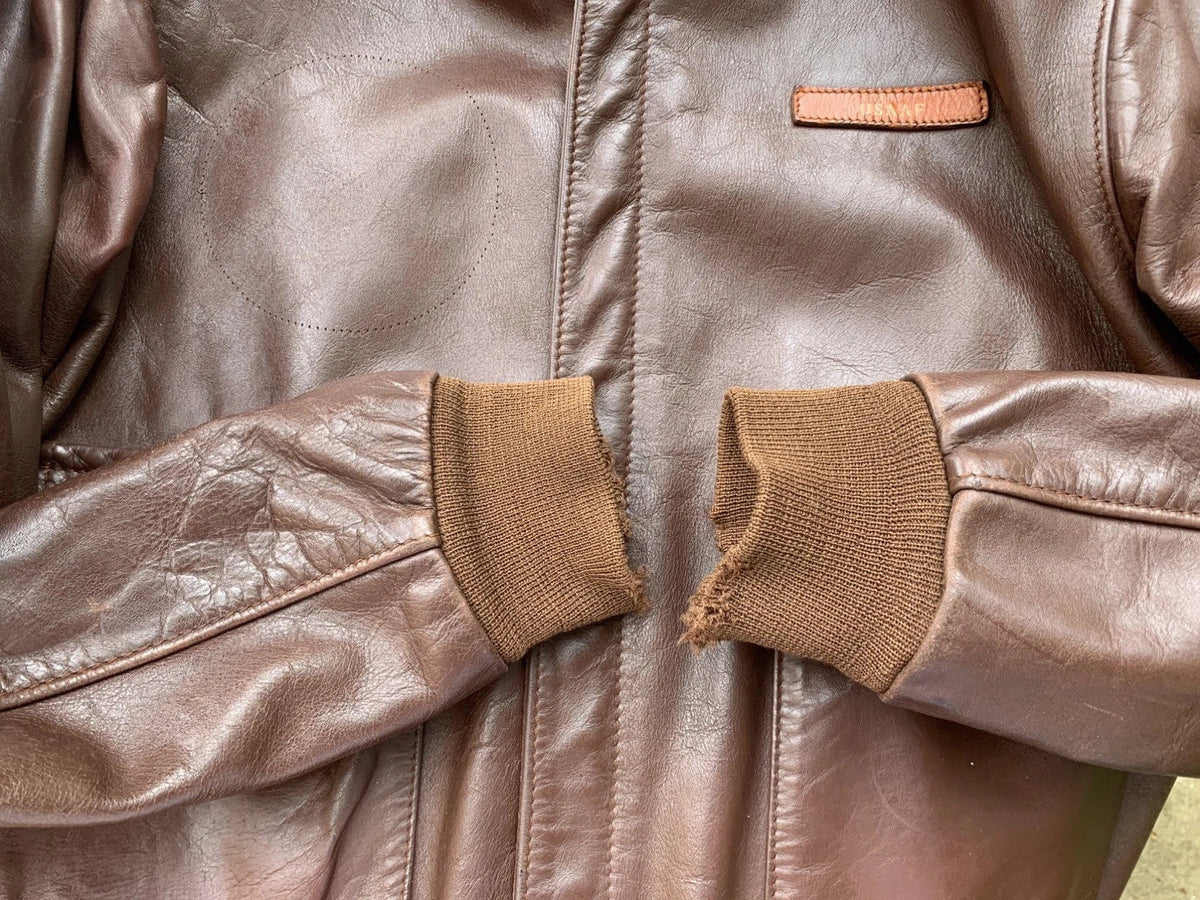Vintage US A-2 flight jacket