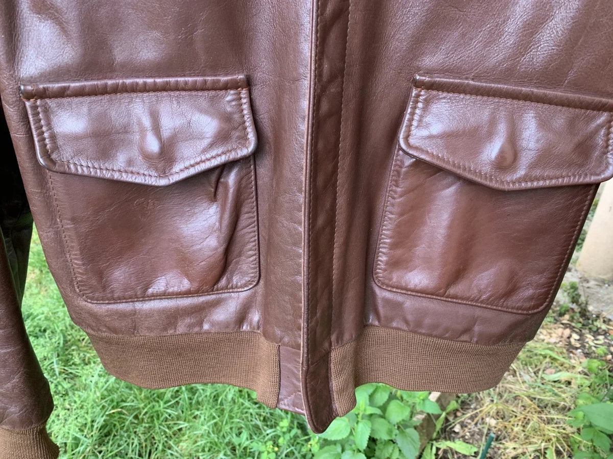 Vintage US A-2 flight jacket