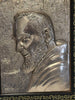 Sacred image of Padre Pio in 925 sterling silver, authentic piece