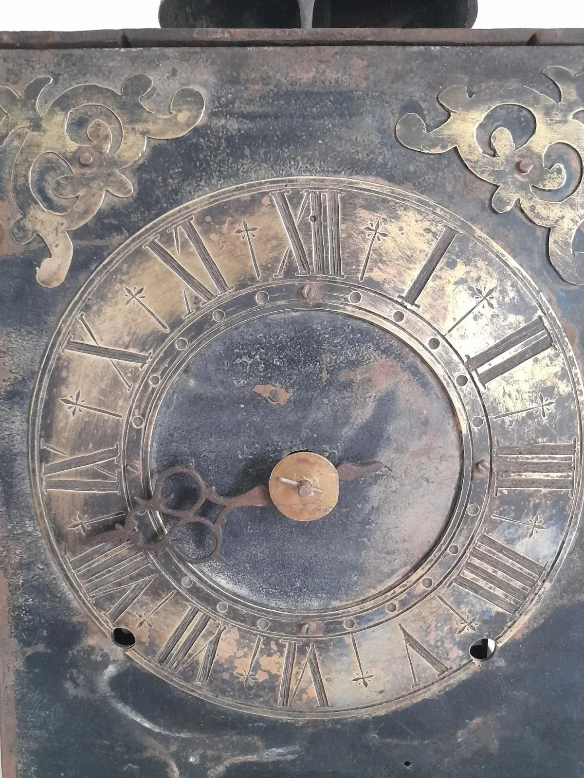 Horloge Comtoise mécanisme 1 aiguille