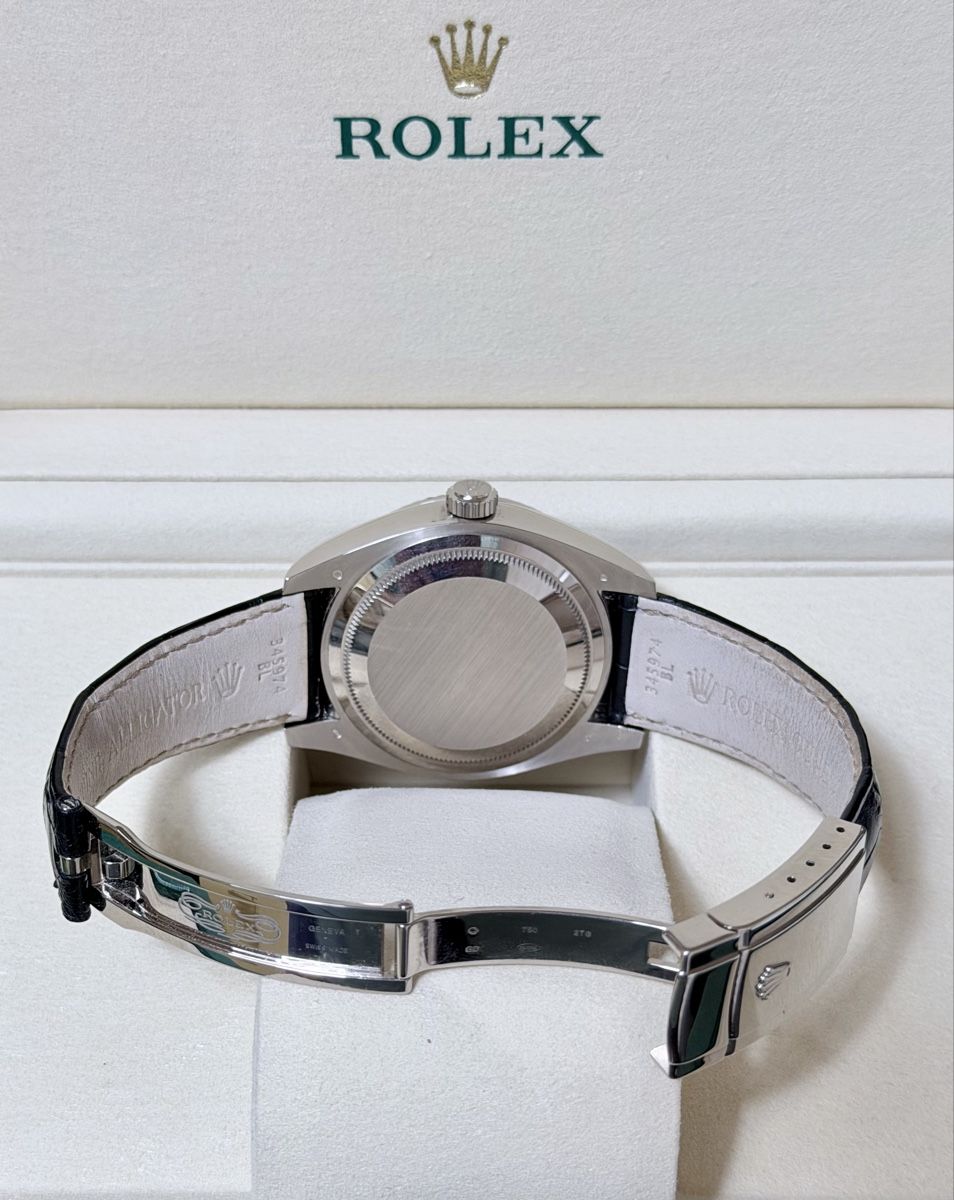 18k white gold Rolex Sky-Dweller
