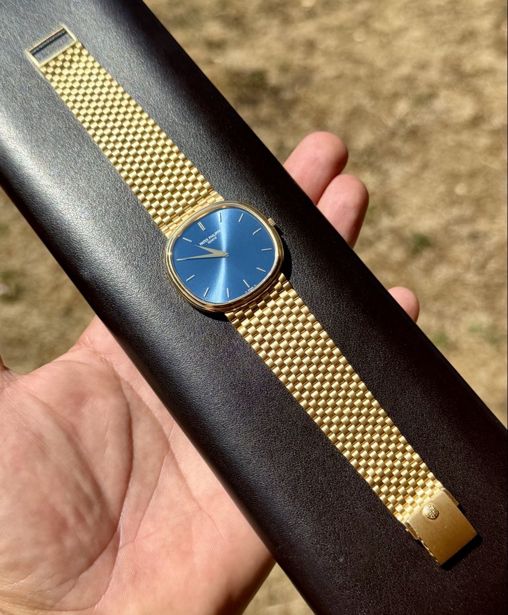 18k yellow gold Patek Philippe Ellipse Jumbo watch