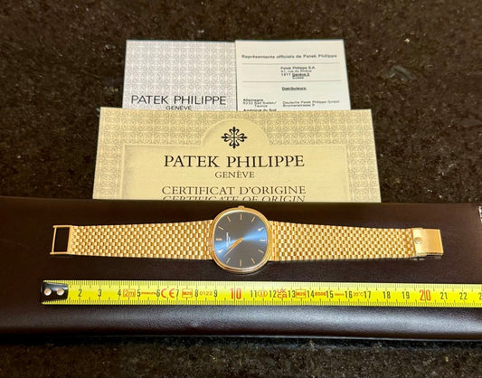 18k yellow gold Patek Philippe Ellipse Jumbo watch