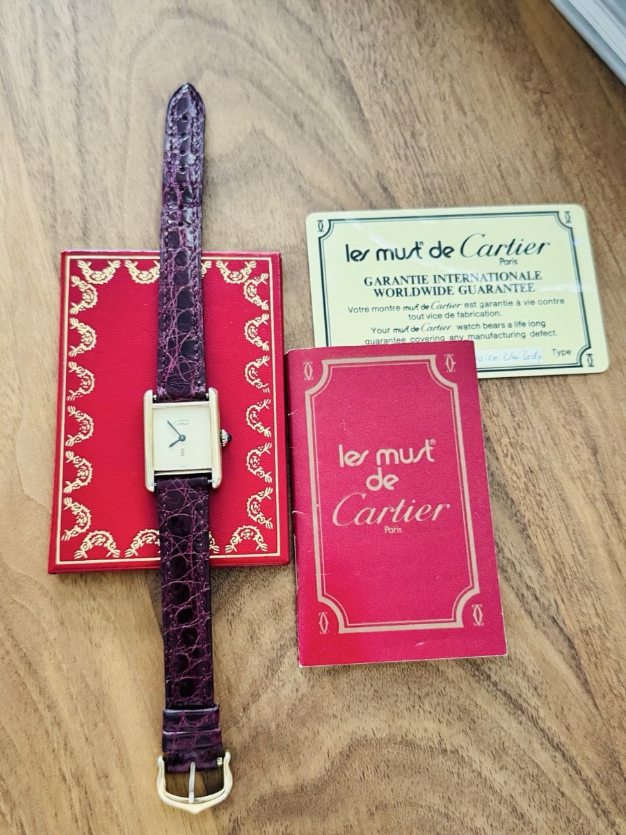 Cartier Tank Must watch