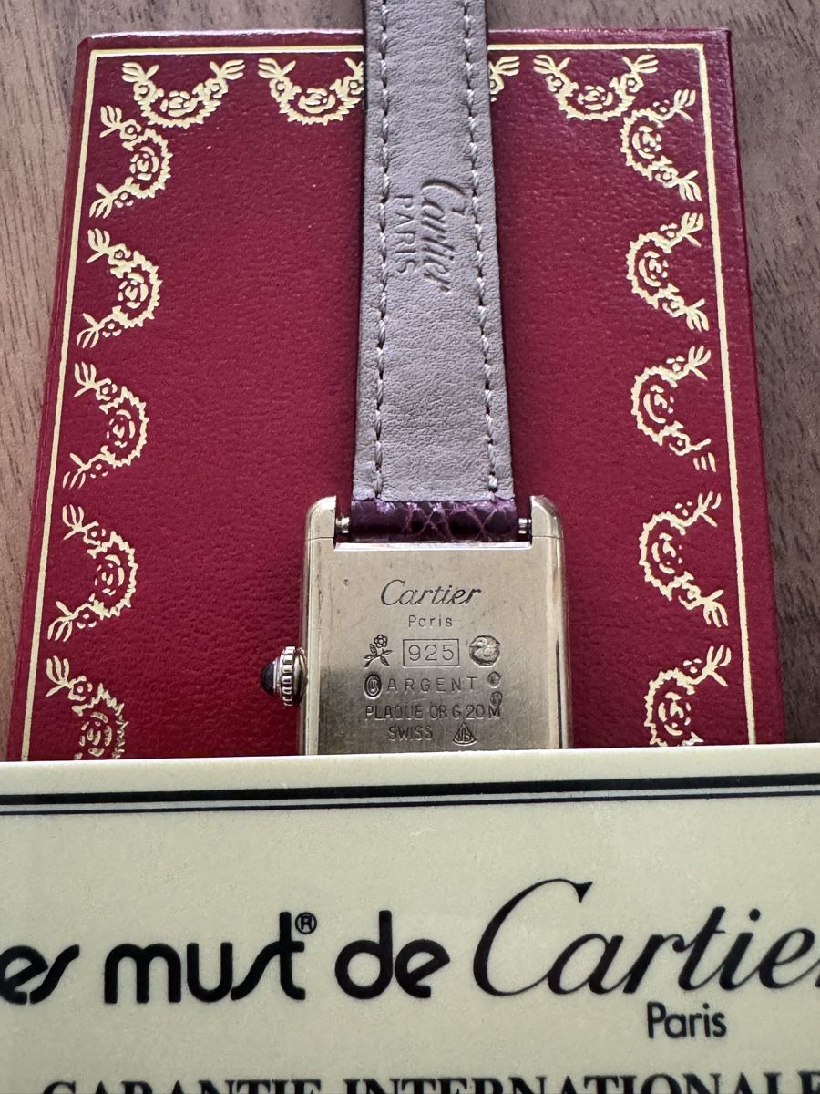Cartier Tank Must watch