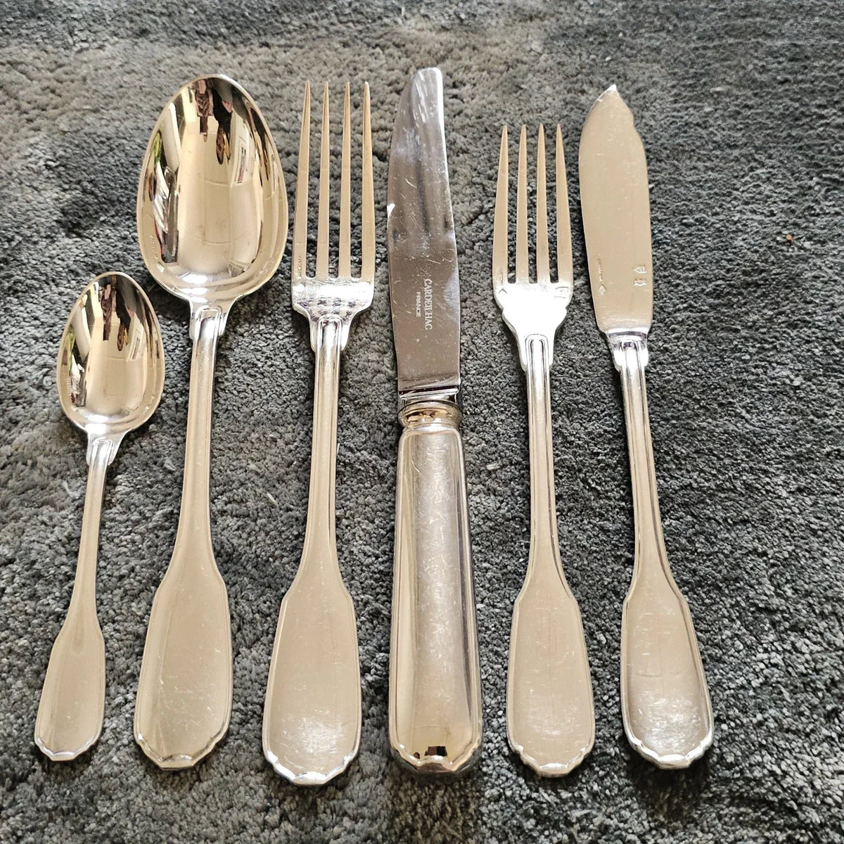 Ménagère 72 pièces dupleix/versailles sterling