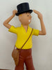 Tintin with Hat Figurine