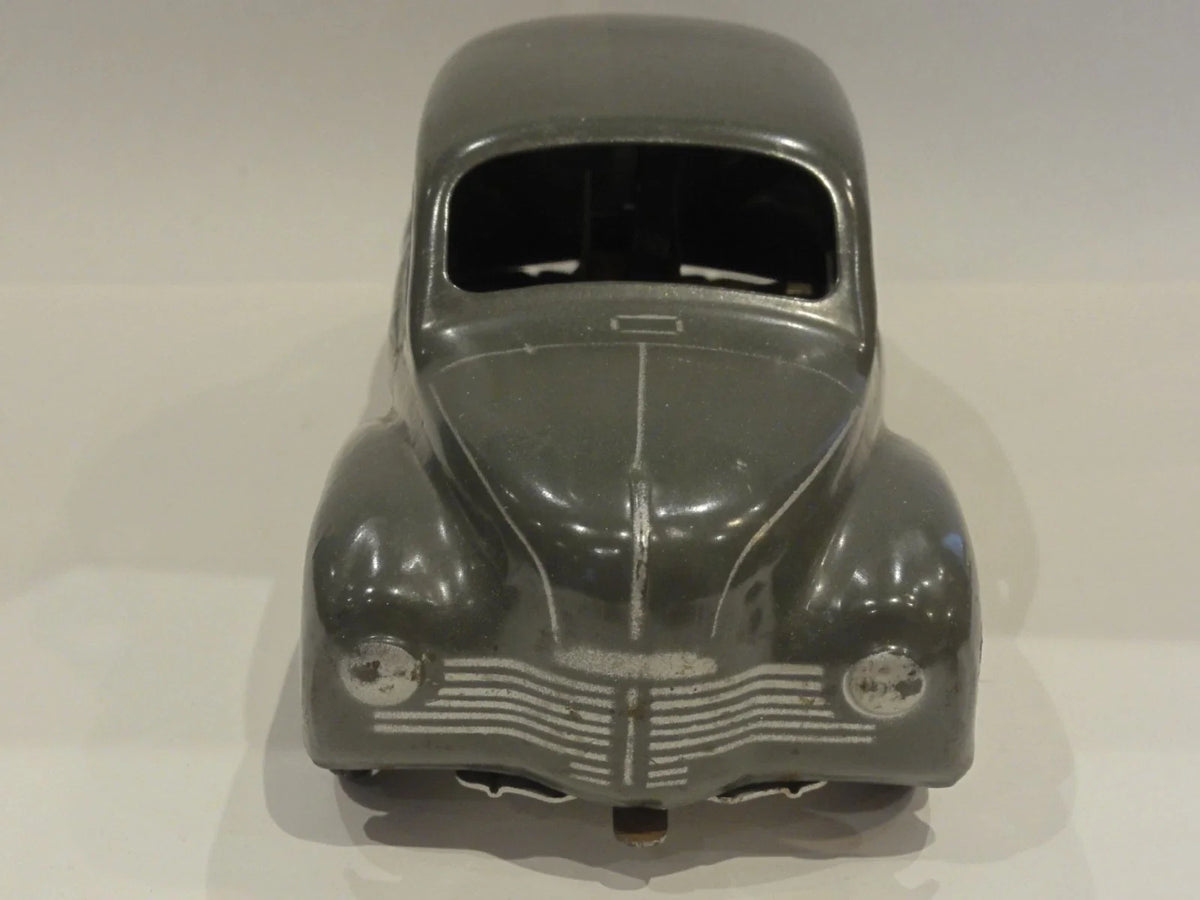 Beautiful grey tin Renault 4CV produced by CIJ