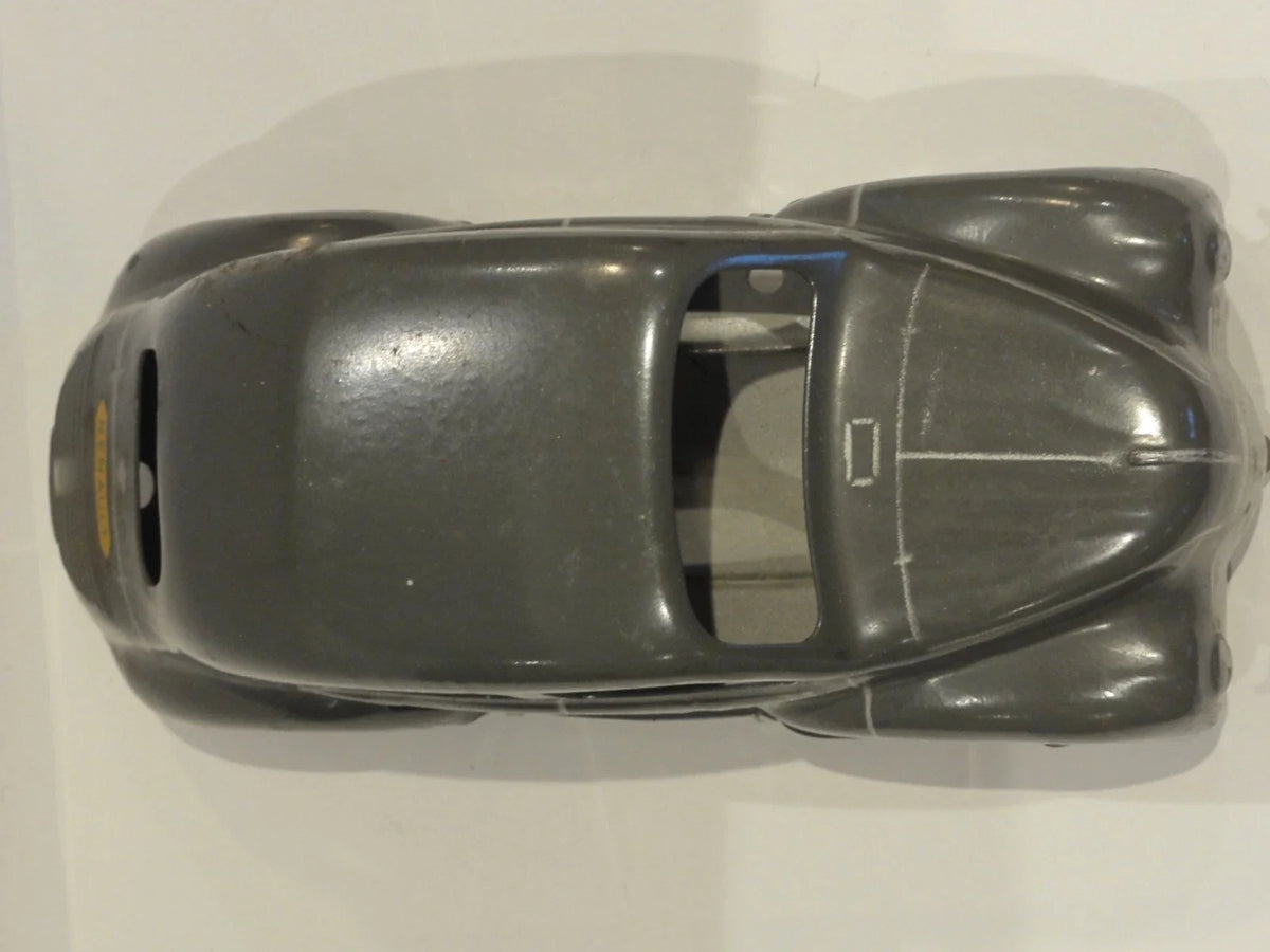 Beautiful grey tin Renault 4CV produced by CIJ