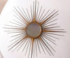 Vintage sunburst mirror signed Chaty Vallauris