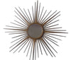 Vintage sunburst mirror signed Chaty Vallauris
