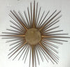 Vintage sunburst mirror signed Chaty Vallauris
