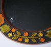 Vintage ceramic-glazed altarpiece wall mirror
