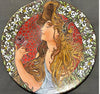 Early 20th-century painted terracotta plate