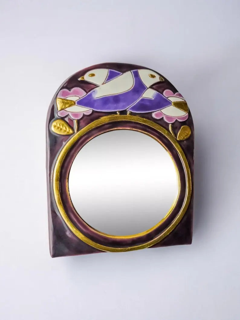 Mithé Espelt Bird of Paradise mirror