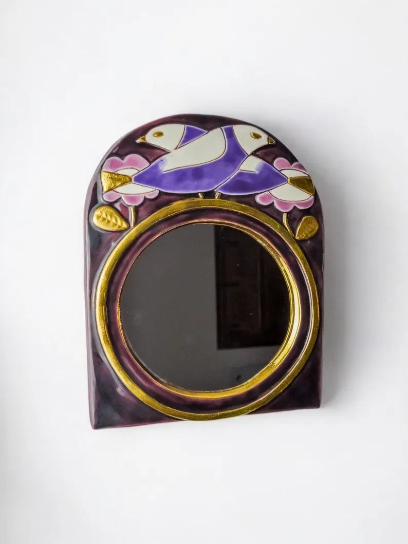 Mithé Espelt Bird of Paradise mirror