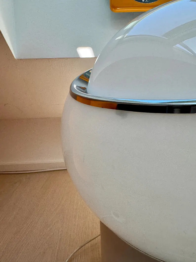 Iconic Big Clan table lamp designed by Studio 6G for Harvey Guzzini and produced by Meblo