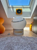 Iconic Big Clan table lamp designed by Studio 6G for Harvey Guzzini and produced by Meblo