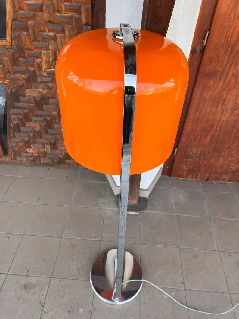 Rare Alvise floor lamp signed by Luigi Massoni for Guzzini
