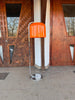 Rare Alvise floor lamp signed by Luigi Massoni for Guzzini