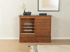 Vintage tambour cabinet
