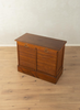 Vintage tambour cabinet