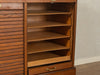 Vintage tambour cabinet