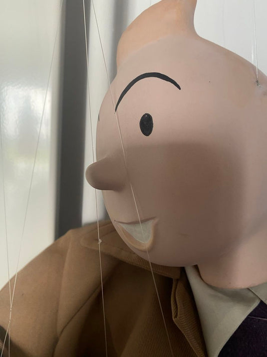 Tintin puppet