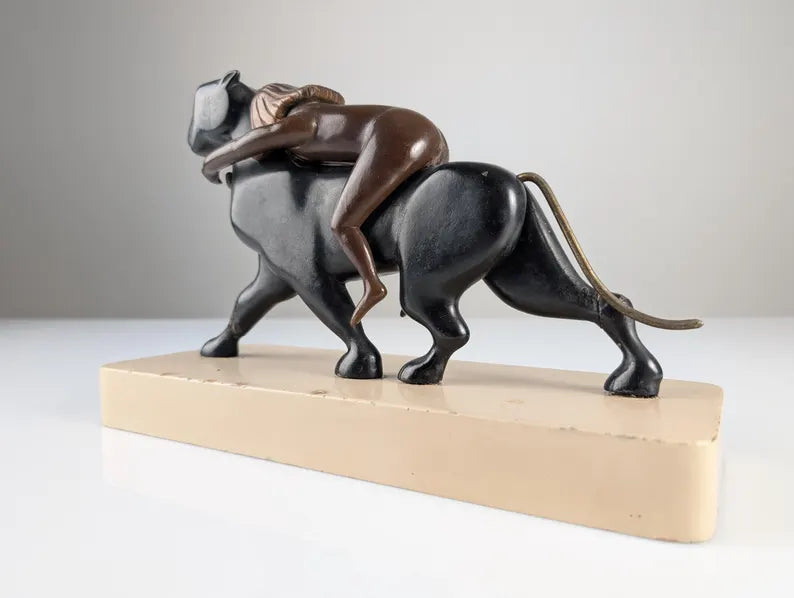 Ariadne and the Panther Sculpture 1920