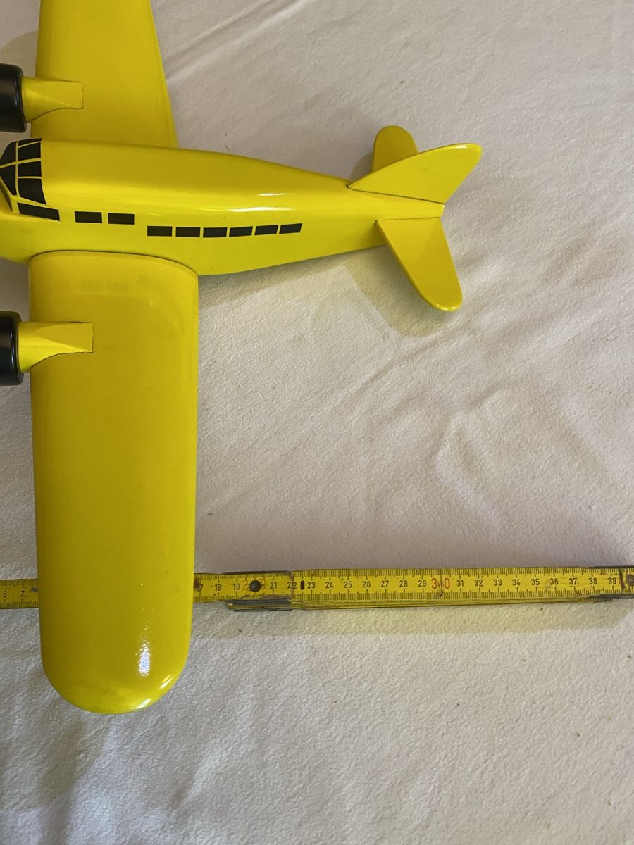 Tintin airplane figurine