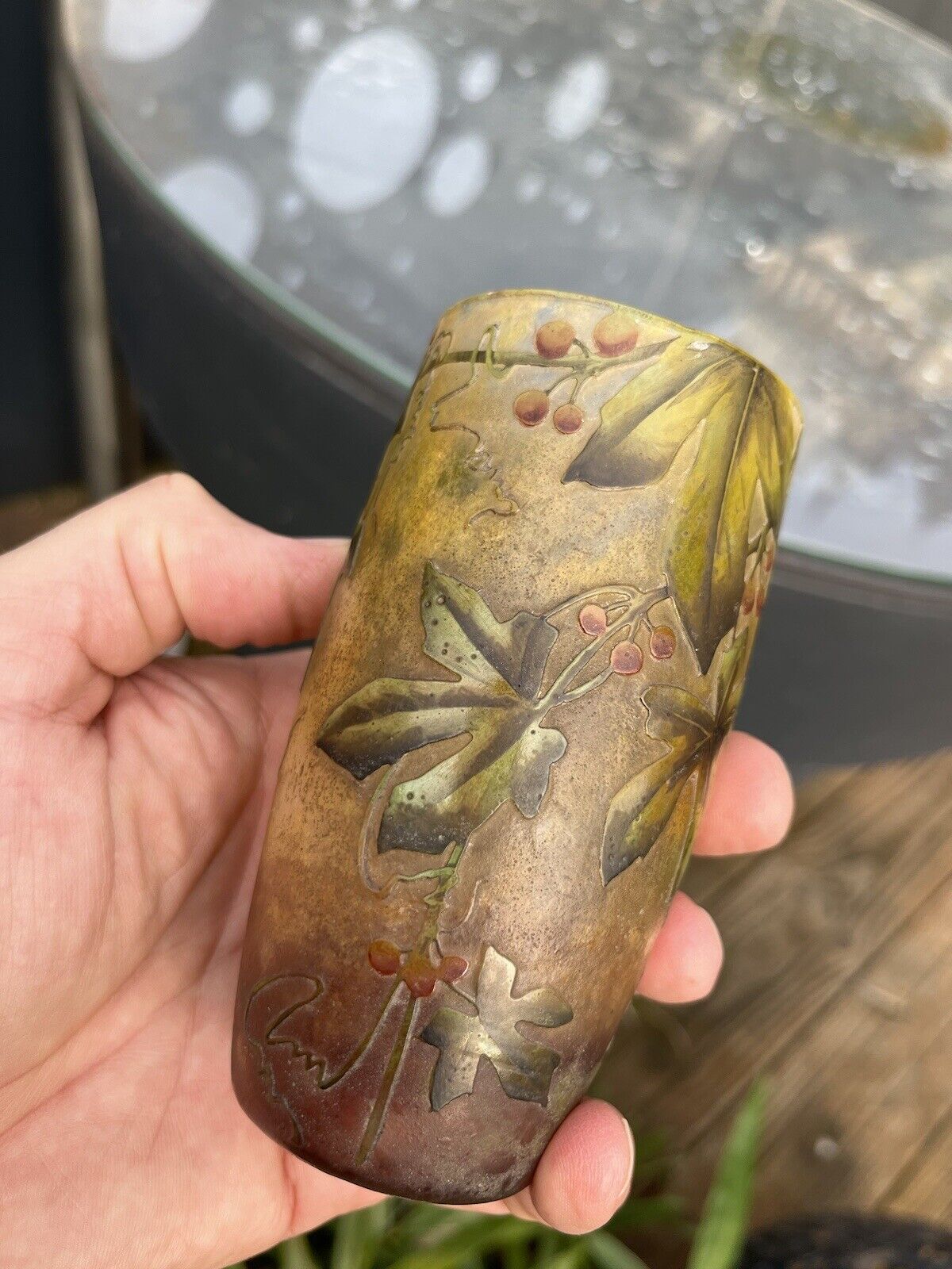 Daum Nancy vase