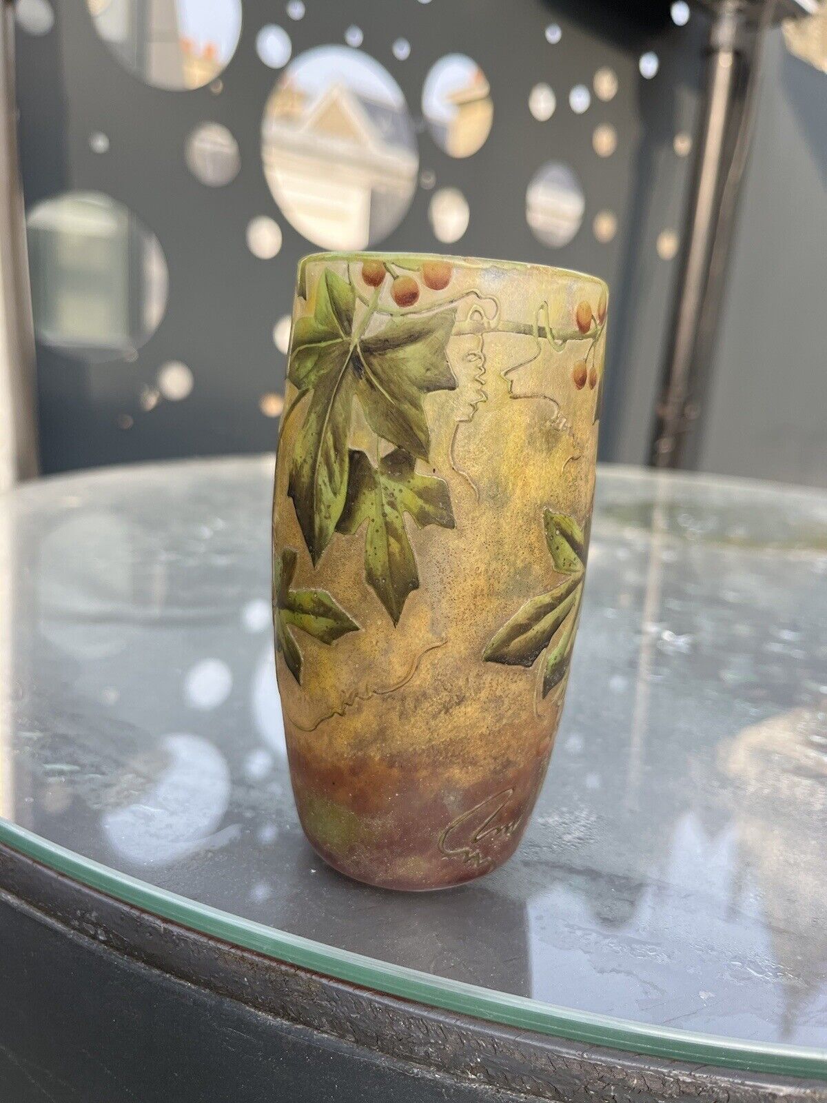 Daum Nancy vase