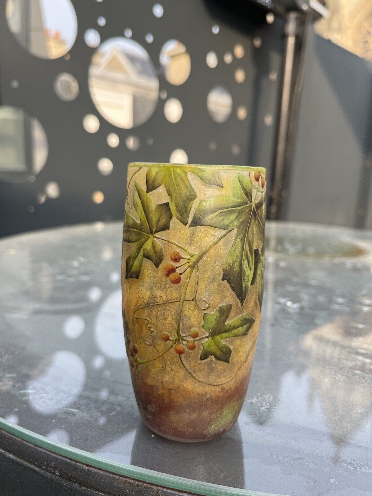Daum Nancy vase