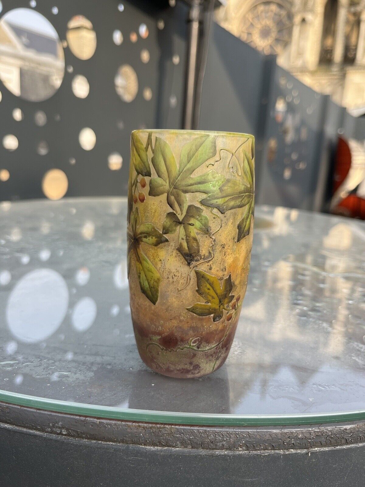 Daum Nancy vase