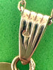 Pendant mounted on an 1854 Napoleon III 20-franc gold coin, gold setting