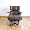 Charles & Ray Eames Brown Lounge Chair - Herman Miller - 1970s Vintage