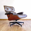 Charles & Ray Eames Brown Lounge Chair - Herman Miller - 1970s Vintage