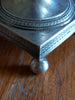 Early 19th-century solid silver sweetmeat jar, "vieillard" hallmark.