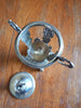 Early 19th-century solid silver sweetmeat jar, "vieillard" hallmark.