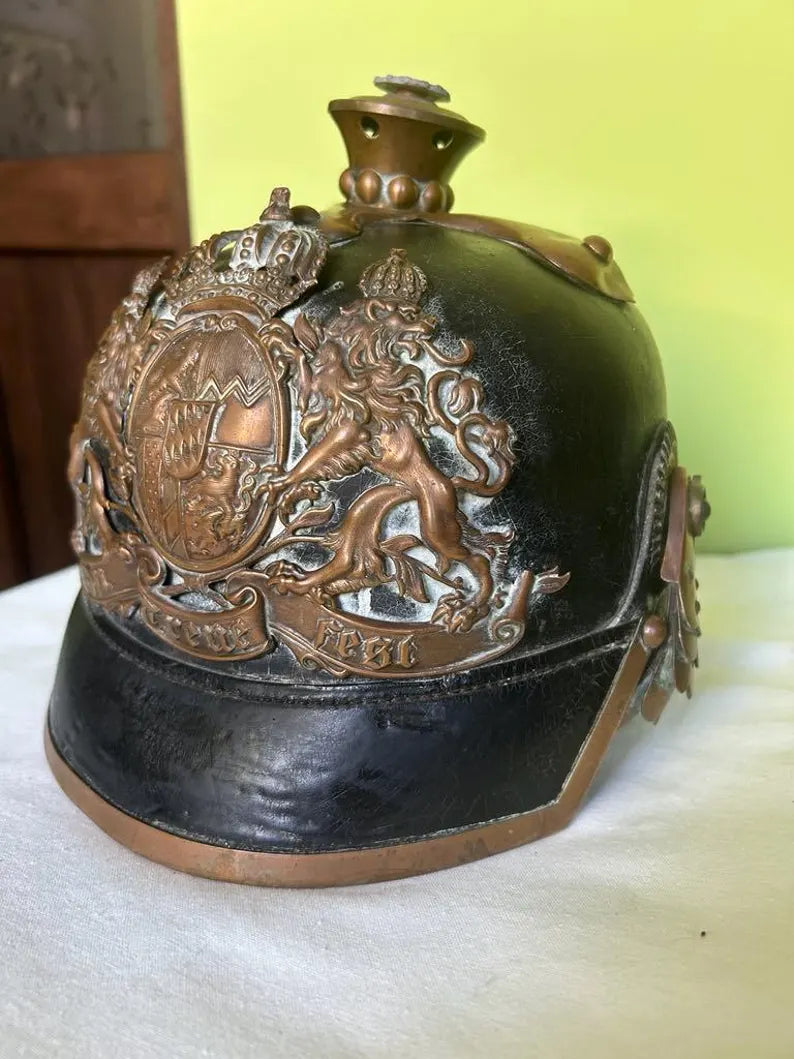 Prussian officer's Pickelhaube helmet