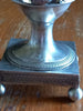 Early 19th-century solid silver sweetmeat jar, "vieillard" hallmark.