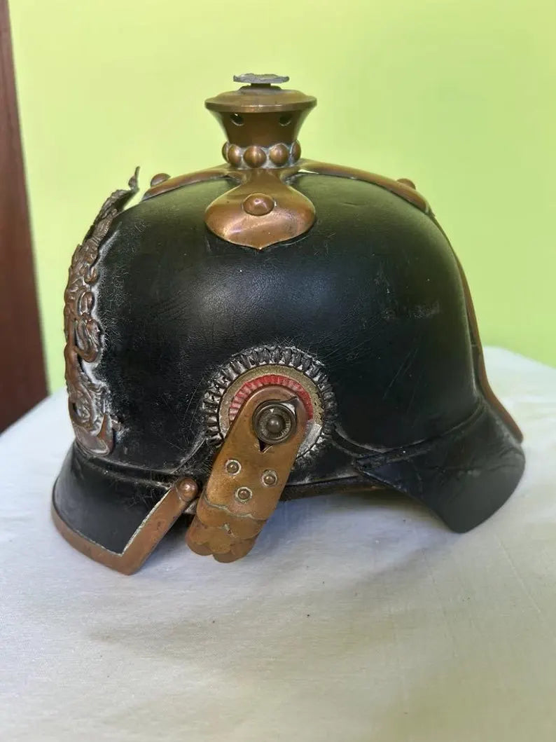 Prussian officer's Pickelhaube helmet