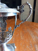 Early 19th-century solid silver sweetmeat jar, "vieillard" hallmark.