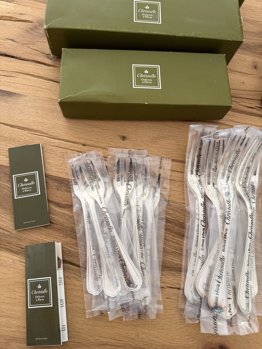 Antique Christofle cutlery set
